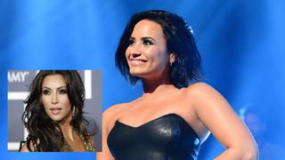 Demi Lovato dice que aprendió a amar su cuerpo gracias a Kim Kardashian