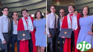 Marc Anthony y Dayanara Torres se reencuentran en la graduación de su hijo: “No podría estar más orgulloso”