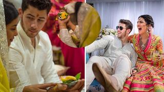 Priyanka Chopra se casó con colorido vestido de novia en tradicional ceremonia hindú con Nick Jonas