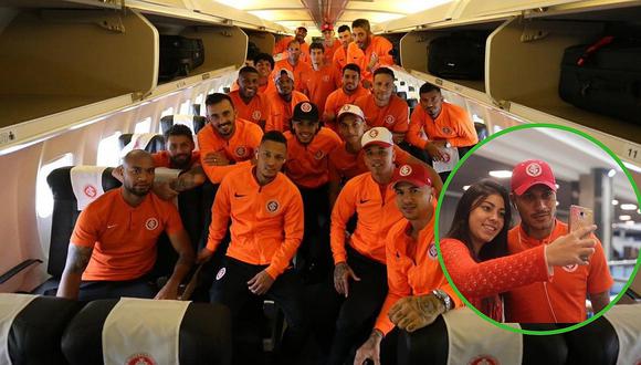 Paolo Guerrero junto a Internacional S.C. parten a Lima para enfrentarse a Alianza Lima