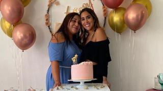 Mamá de Melissa Paredes y su emotivo mensaje a su hija en su cumpleaños: “Quiero verte sonreír”