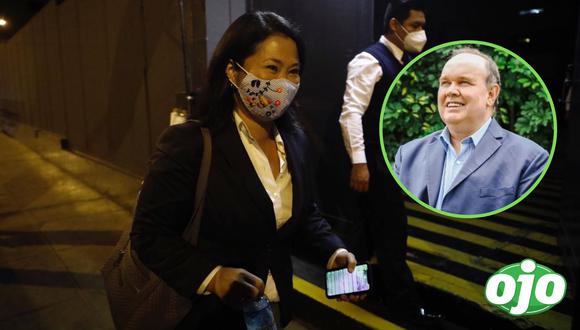 Fujimori Higuchi cuestionó que se busque equipararla a Rafael López Aliaga e indicó que su partido político, Fuerza Popular, es de “centro derecha”. (Foto: Joel Alonzo/ @photo.gec)