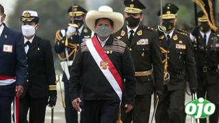Presidente Castillo será reconocido HOY como jefe supremo de las Fuerzas Armadas y la PNP 