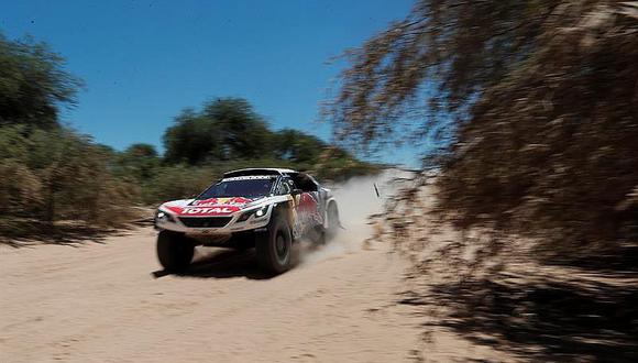 Dakar: Sebastien Loeb (Peugeot) toma el liderato en la segunda etapa 