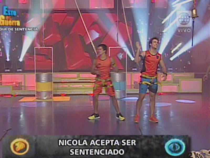Nicola Porcella 'desaira' a Mario Hart en Esto Es Guerra [VIDEO] 