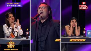 “Yo soy”: ‘Dyango’ deja atónitos a todos al interpretar a tres cantantes en una sola canción | VIDEO 