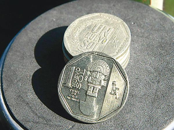 Monedas de sol para colección