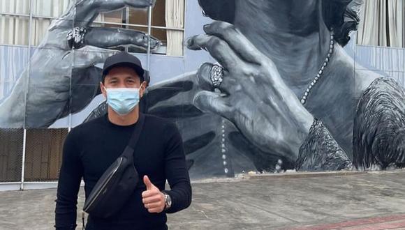 El paseo de Gianluca Lapadula por Lima. (Foto: Instagram)