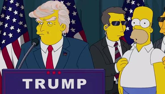 'Los Simpson' se burlan de Donald Trump [VIDEO] 