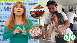 Magaly critica a Deyvis por reloj que le regaló a Cassandra y lo compara con Rolex de Rosa Fuentes