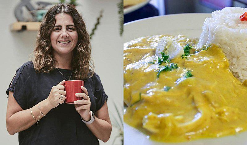 Jimena Agois preparó un delicioso ají de gallina en "Cocinando con Jime"