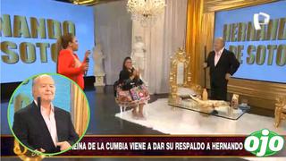 Hernando de Soto baila “La escobita” junto a Marisol en programa de Andrés Hurtado | VIDEO