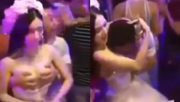 YouTube: Novia se deja tocar los senos en su boda por esta "loca" razón [VIDEO] 