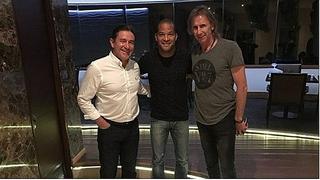 "Mudo" Rodríguez recibió la visita de Ricardo Gareca en Colombia