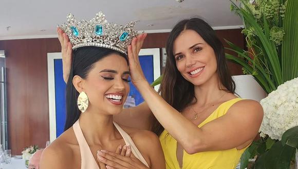 Lucía Arellano quedó entre las 40 finalistas al Miss Mundo 2024, el mismo que se realiza en Mumbai, India, la mañana de este sábado.
