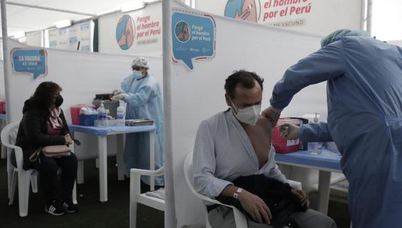 El sábado 10 y domingo 11 de julio se llevó a cabo la primera vacunatón en Lima y Callao. Foto: Jessica Vicente/@photo.gec