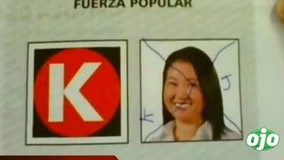 Votos impugnados: JEE explica por qué declaró nulo voto a favor de Keiko Fujimori 