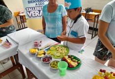 Carmen de La Legua: pequeñines participan en talleres de chef por verano