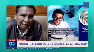 Excandidato que coordinó con Alberto Fujimori afirma que habló con Moisés Mamani y Diethell Columbus