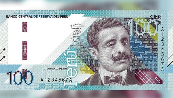 El billete con la imagen de Pedro Paulet forma parte de la nueva familia de billetes que destaca a personajes importantes de las ciencias, artes y letras en nuestro país. (Foto: BCR)