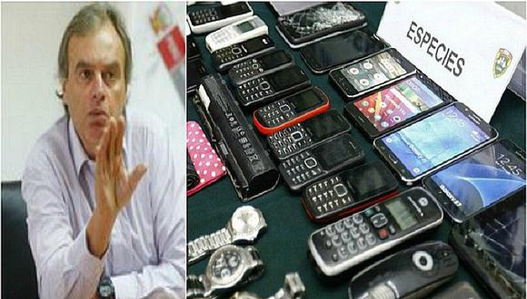 Ministro Basombrío dice que nunca ordenó que se intervengan a ciudadanos para pedirles sus celulares