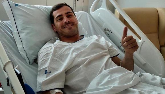 Iker Casillas habla luego de infarto al corazón: "un susto grande pero con las fuerzas intactas"