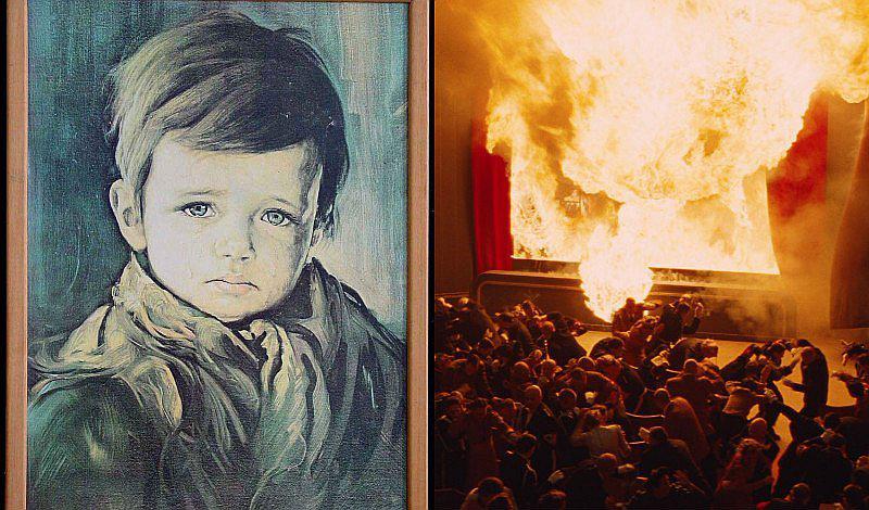 "El niño que llora", el supuesto cuadro embrujado 