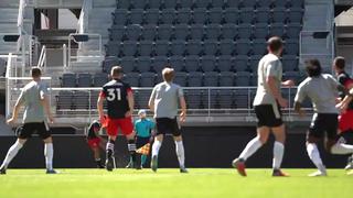 Edison Flores y el centro que terminó en gol de DC United en amistoso | VIDEO