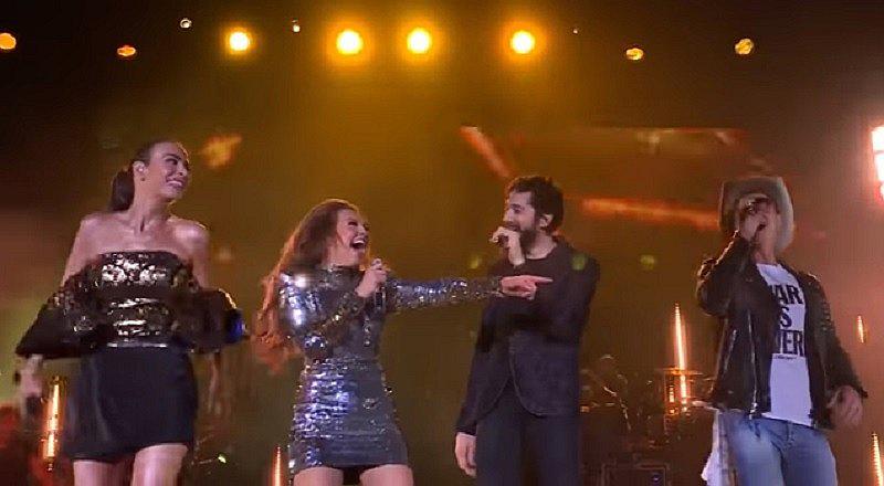 Thalía sorprende a fans con inesperado reencuentro de Timbiriche [VIDEO]