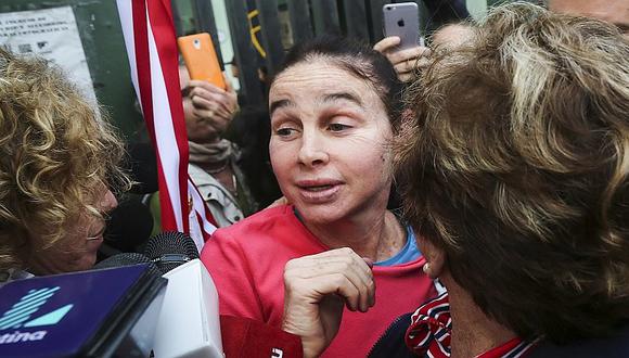 Silvana Buscaglia: Mujer indultada tras golpear a PNP agradece a Humala
