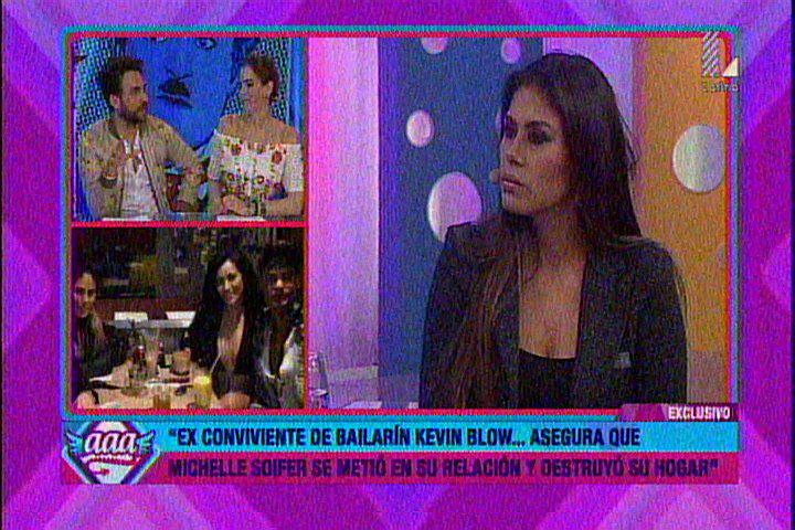 Michelle Soifer: Ex de Kevin Blow dice que la cantante destruyó su hogar  