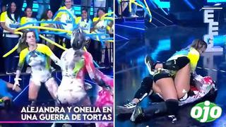 Ale Baigorria y Onelia protagonizan pelea en ‘Esto es guerra’ y terminan en el suelo