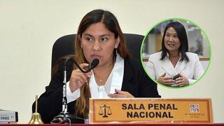 Jueza Elizabeth Arias acepta inhibirse de caso Keiko Fujimori