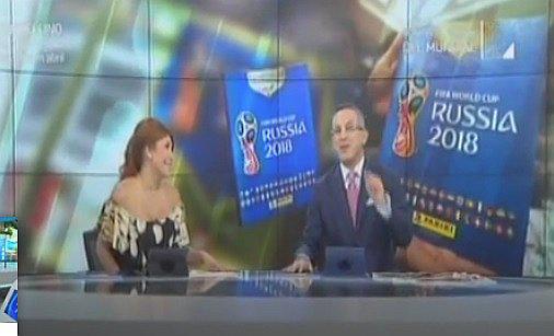 Pedro Tenorio trolea a Magaly Medina con figurita de álbum Panini (VÍDEO)