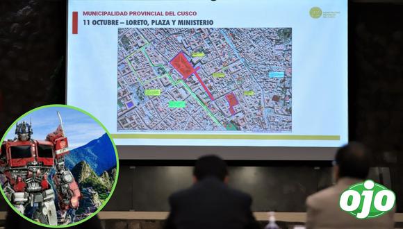 Plan de desvío fue anunciado en conferencia de prensa. (Foto: Municipalidad del Cusco)