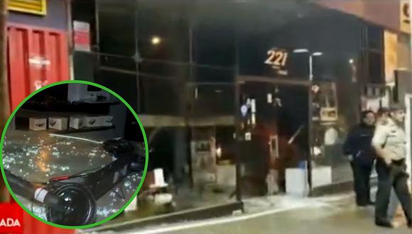 Cuatro delincuentes se llevan drones de una tienda en Surco (VIDEO)