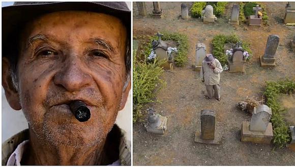 Conoce a Antonio, el hombre que ha enterrado a más de mil vecinos (VIDEO)