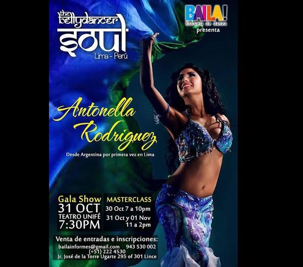 Bellydancer Soul: Gran show de danzas árabes y con invitada de lujo