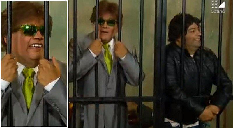 Wasap de JB: mira cómo parodiaron la llegada a prisión de Luis Miguel (VIDEO)