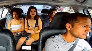 YouTube: taxista no se da cuenta y sufre robo de su propina por sexy pasajera (VIDEO)