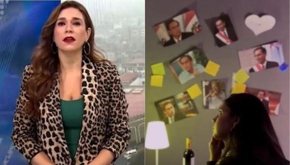 Verónica Linares se mostró sorprendida frente al gran éxito que ha obtenido el tema "Mi bebito fiu fiu". (Foto: Captura de video)