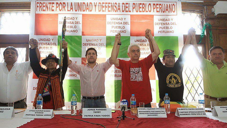 Pleno del JNE rechaza inscripción del "prosenderista" FUDEPP