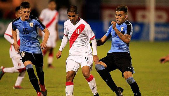 Perú cae 2 a 0 contra Uruguay en el Sudamericano Sub-20 y le dice adiós al mundial