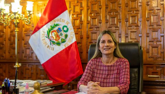 Mi formación familiar y partidaria es de respeto a la Democracia y a la Constitución”, señaló Maria del Carmen Alva. (Foto: GEC)