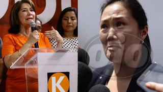 Martha Chávez indignada con postura de Keiko: “Si fuera posible renunciar al cargo de congresista, lo haría"