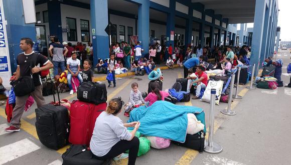 Aumenta ingreso de venezolanos en Perú: Mañana 7 mil cruzarían la frontera 