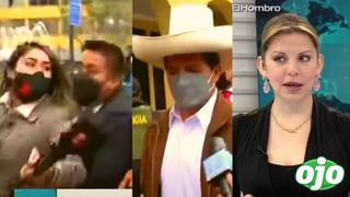 Conductora de TV Perú evitó opinar sobre el maltrato a su reportera por parte del personal de Pedro Castillo 