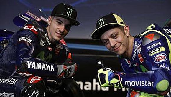 MotoGP: Maverick Viñales vuela y Valentino Rossi es una tortuga