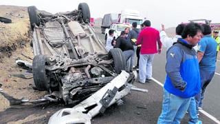 30% de accidentes de tránsito ocurren por exceso de velocidad