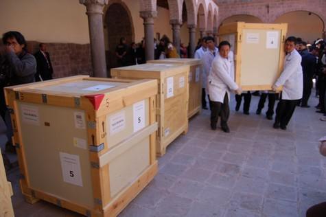 Yale devuelve hoy segundo lote de restos óseos de Machupicchu